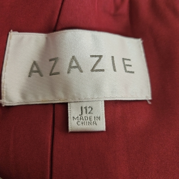 Azazie rose details maxi dress see description for sizing - Picture 10 of 13